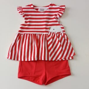 Conjunto Rayas Pollito