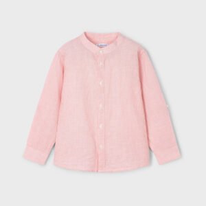 Camisa Cuello Mao Rayas