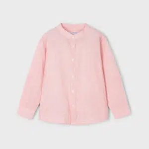 Camisa Cuello Mao Rayas