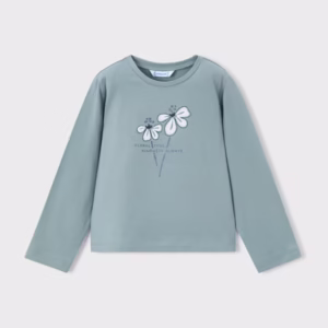 Blusa Básica Mayoral Flor Marina