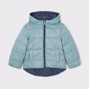 Chaqueton Reversible Acolchado Flor