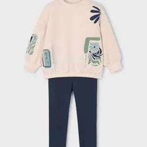 Conjunto Sudadera y Leggins Petroleo