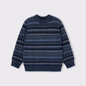 Jersey Jacquard Marino