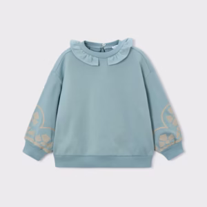 Sudadera Cuello Volante