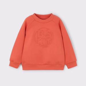 Sudadera Relieve Naranja