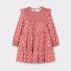 Vestido Viella Estampado Tandoori